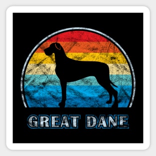 Great Dane Vintage Design Dog Sticker